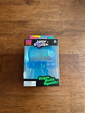 Needoh Super Solid Squish Toy - Blue